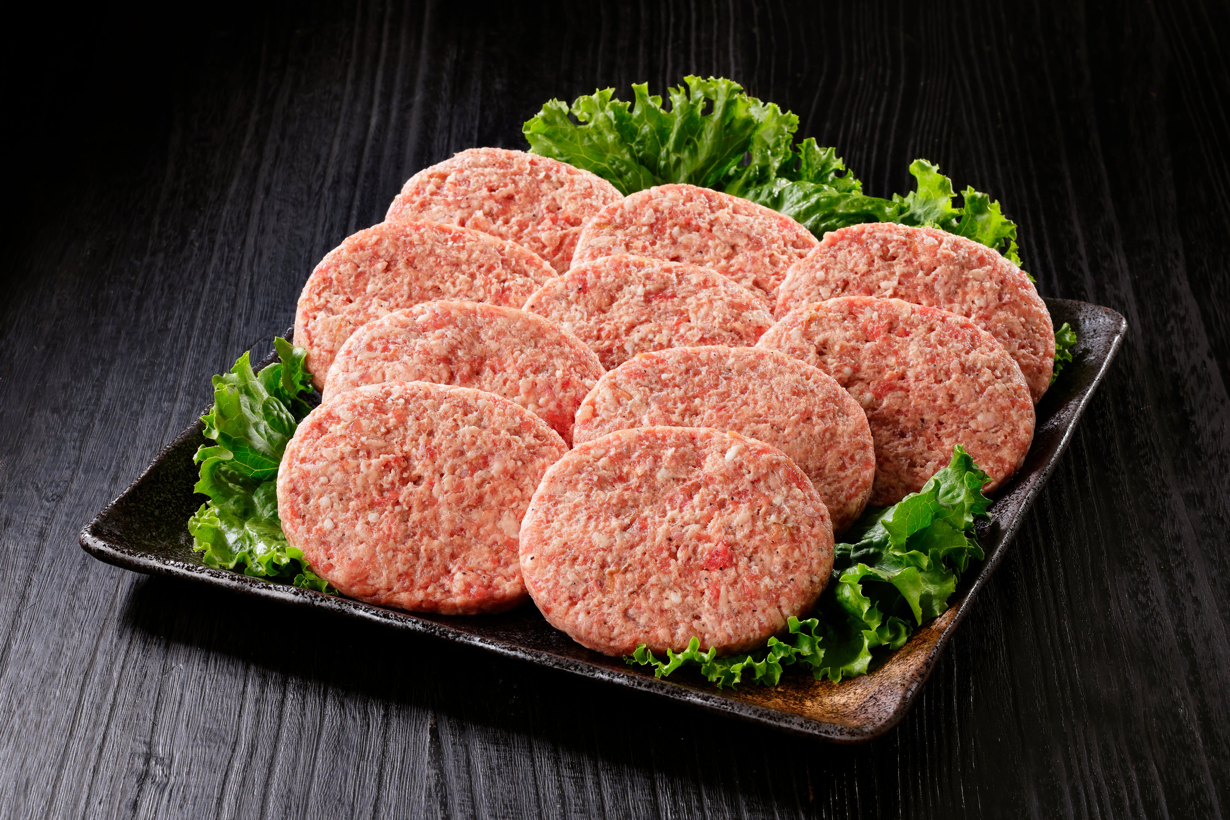 北海道産和牛100%ハンバーグ(段ボール箱入り)